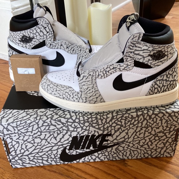 Air jordan 1 white cement - Picture 11 of 11